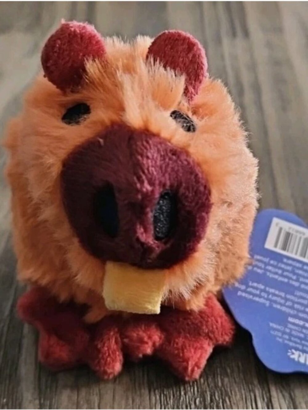 Barkbox Louisa Nutria Bow Wow Bayou Plush Size Small Dog Toy 0-20 lbs